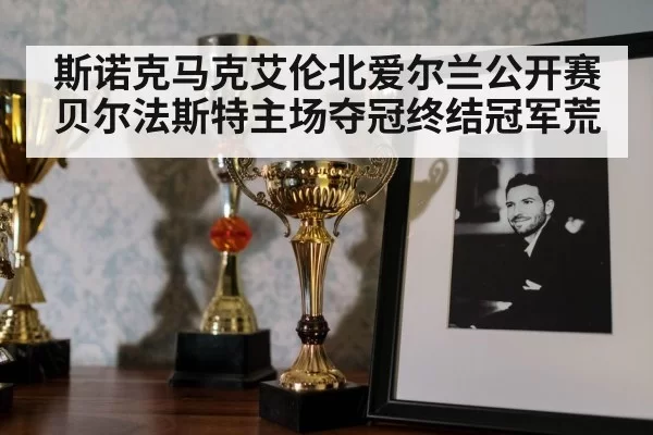 斯诺克马克艾伦北爱尔兰公开赛贝尔法斯特主场夺冠终结冠军荒